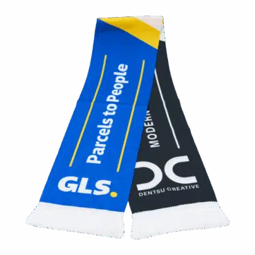 Individuell bedruckter Fanschal