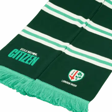 Personalisierter Blockstreifen-Schal