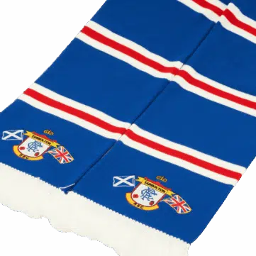 Personalisierter Blockstreifen-Schal