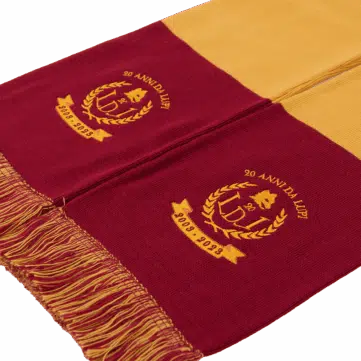 Personalisierter Blockstreifen-Schal